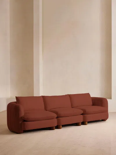 Soho Home Vivienne Deeper Sit Modular Sofa In Brown