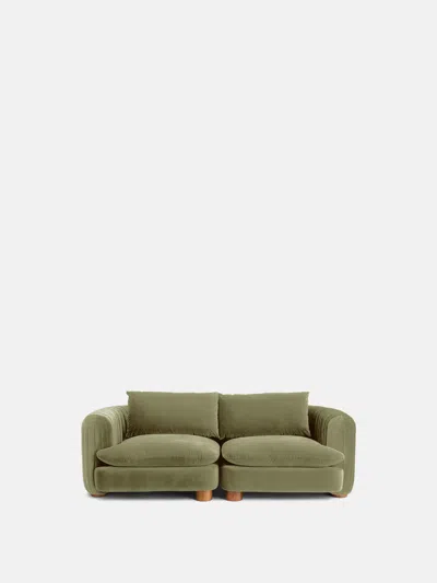 Soho Home Vivienne Modular Sofa In Lichen
