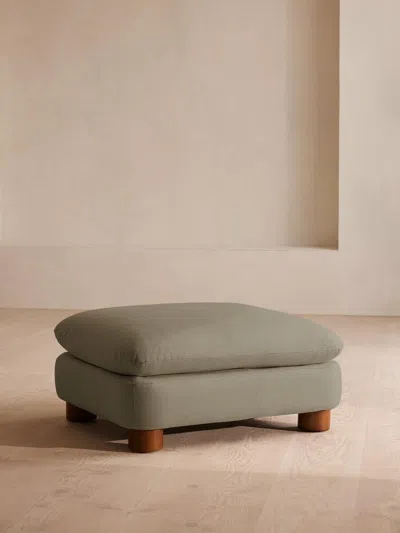 Soho Home Vivienne Ottoman In Green