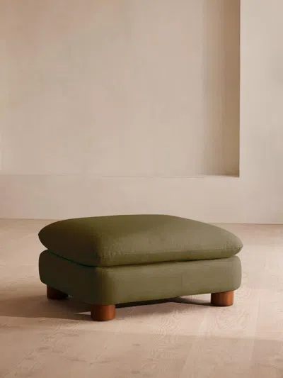 Soho Home Vivienne Ottoman In Green