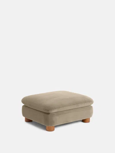 Soho Home Vivienne Ottoman In Camel