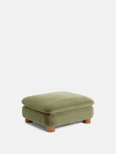 Soho Home Vivienne Ottoman In Lichen