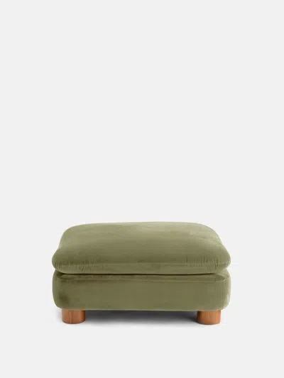 Soho Home Vivienne Ottoman In Green
