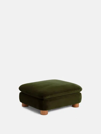 Soho Home Vivienne Ottoman In Green