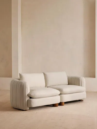 Soho Home Vivienne Sectional Sofa In White