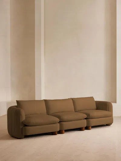 Soho Home Vivienne Sectional Sofa In Brown