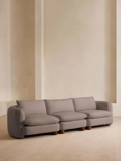 Soho Home Vivienne Sectional Sofa In Gray