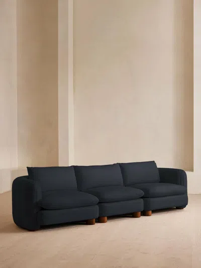 Soho Home Vivienne Sectional Sofa In Black