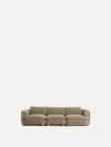 Soho Home Vivienne Sectional Sofa In Camel