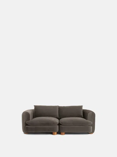 Soho Home Vivienne Sectional Sofa In Taupe