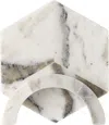 Soho Home White Clyde Coaster Set, 4 Pcs In White