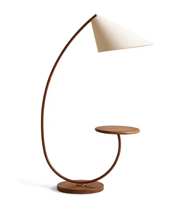 Soho Home Winona Floor Lamp In Brown
