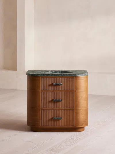 Soho Home Witley Single Vanity Unit In Brown