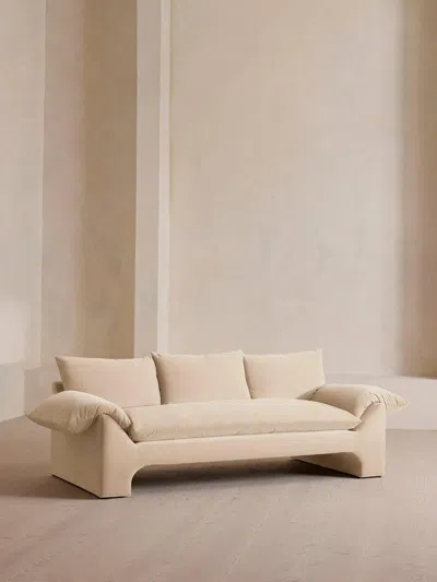 Soho Home Wyatt Three Seater Sofa In Neutral