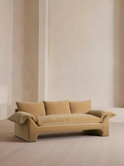 Soho Home Wyatt Three Seater Sofa In Neutral