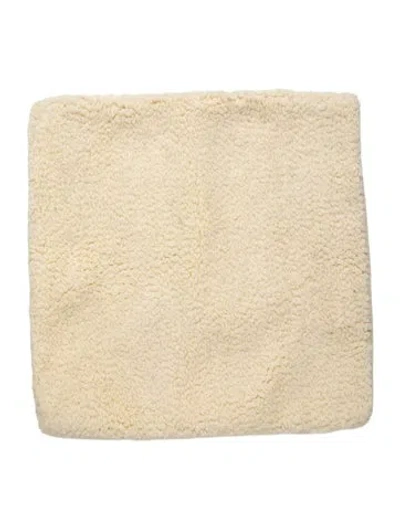 Pre-owned Soho House Throw Pillow In Neutral