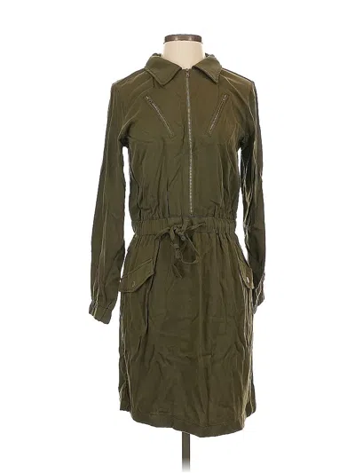 Pre-owned Soho Jeans New York & Company Casual Dress In Green