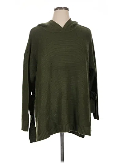Pre-owned Soho Jeans New York & Company Poncho In Green