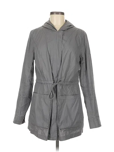 Pre-owned Soho Jeans New York & Company Raincoat In Gray