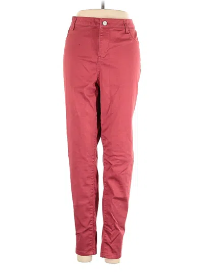 Pre-owned Soho Jeggings In Red