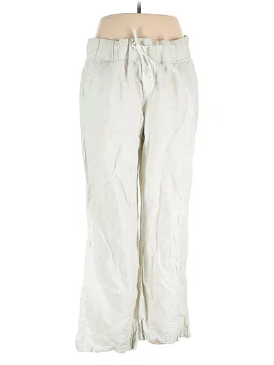 Pre-owned Soho Linen Pants In Green