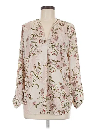 Pre-owned Soho Long Sleeve Blouse In Ivory