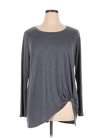 Pre-owned Soho Long Sleeve T-shirt In Gray