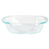 Soho Lounge Carnegie Hill 10 Inch X 5.9 Inch X 2.6 Inch Tempe Glass Loaf Pan With Built-in Handles In Blue