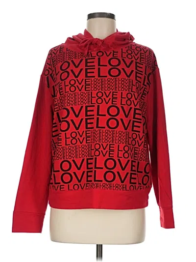 Pre-owned Soho Pullover Hoodie In Red