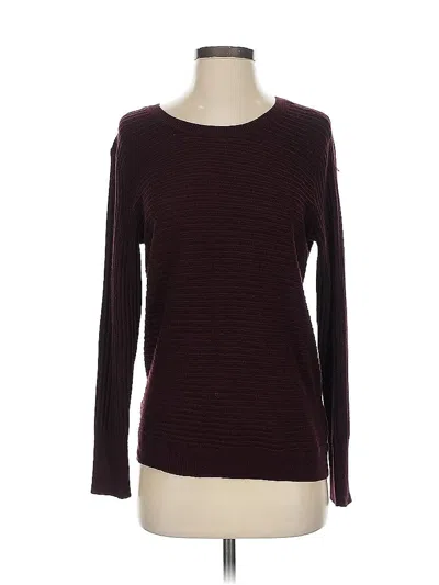 Pre-owned Soho Pullover Sweater In Burgundy