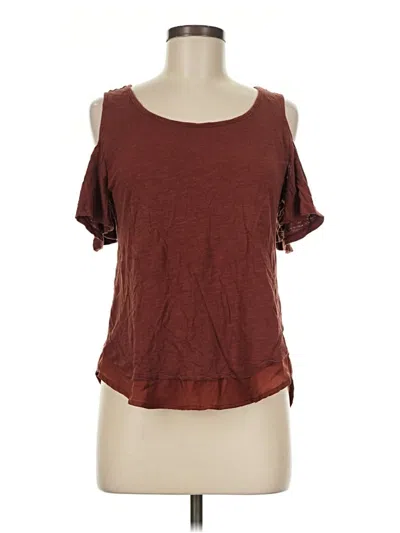 Pre-owned Soho Short Sleeve T-shirt In Brown