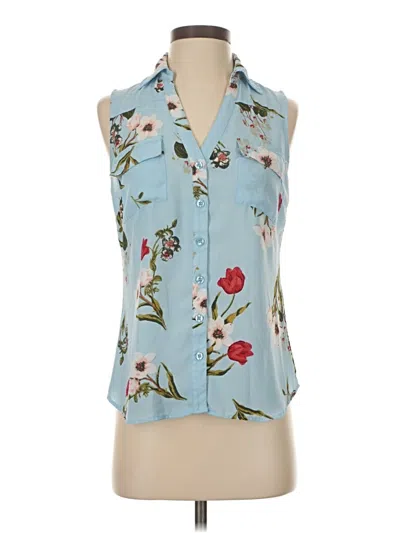 Pre-owned Soho Sleeveless Blouse In Blue