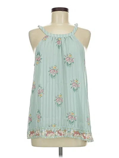 Pre-owned Soho Sleeveless Blouse In Blue