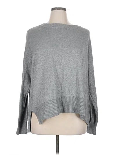 Pre-owned Soho Street New York & Company Pullover Sweater In Gray