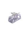 Soho Style Women's Animal Print Hair Jaw In Gray