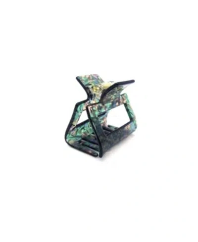 Soho Style Women's Coral Hair Jaw In Green