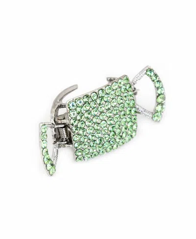 Soho Style Women's Mini Jeweled Hair Claw In Multi