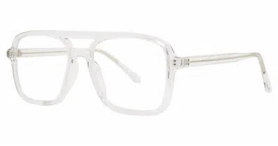 Soho Women's Aviator Glasses In Crystal In White