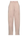 Soho-t Woman Pants Beige Size M Viscose, Polyamide, Elastane In Beige