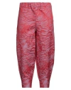 Soho-t Woman Pants Red Size S Polyester, Polyamide, Elastane In Red