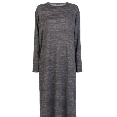 Sohuman Women's Grey Alcus Maxi Dress In Gray