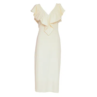 Sohuman Women's Neutrals Adele Mini Dress In White