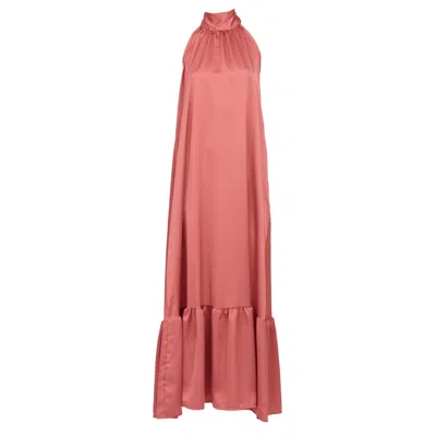 Sohuman Women's Pink Chues Maxi Dress