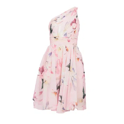 Sohuman Women's Pink Mader Mini Dress