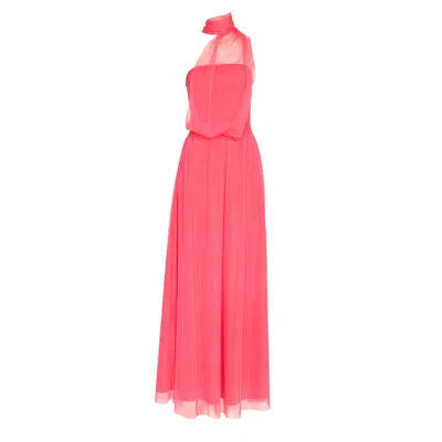Sohuman Women's Pink Mai Maxi Dress