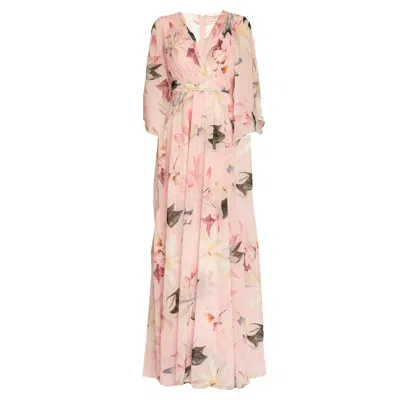 Sohuman Women's Pink Riol Maxi Dress