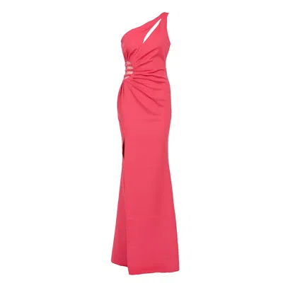 Sohuman Women's Pink Sept Maxi Dress