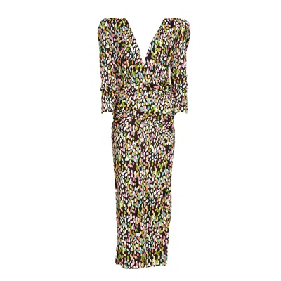 Sohuman Women's Ruppert Midi Dress In Multi