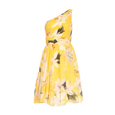 Sohuman Women's Yellow Birme Crawford Dress