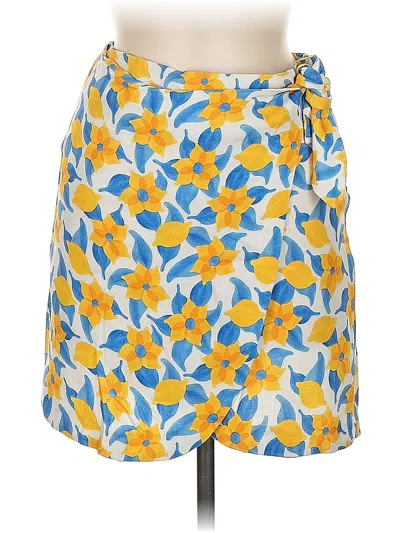 Pre-owned Soi Paris Casual Skirt In Yellow
